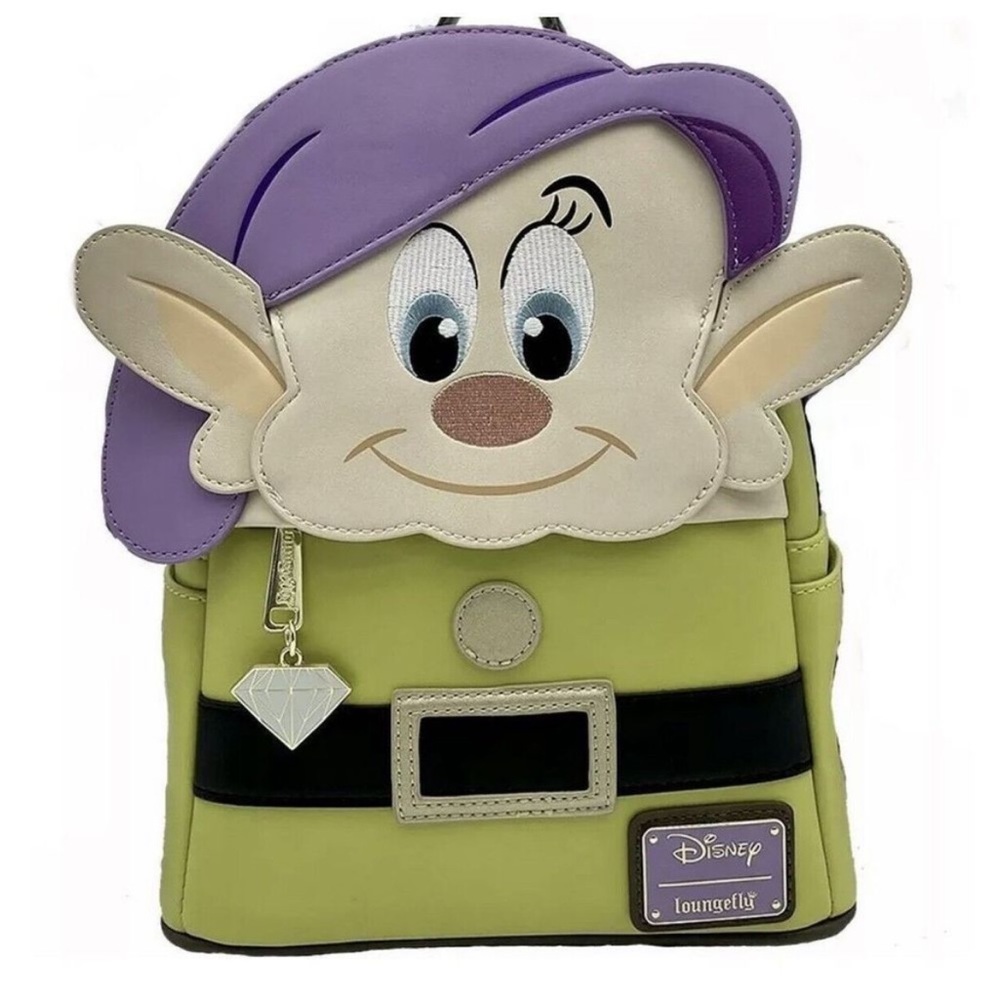 NO tags. Disney Dopey Loungefly backpack. Used once, great condition